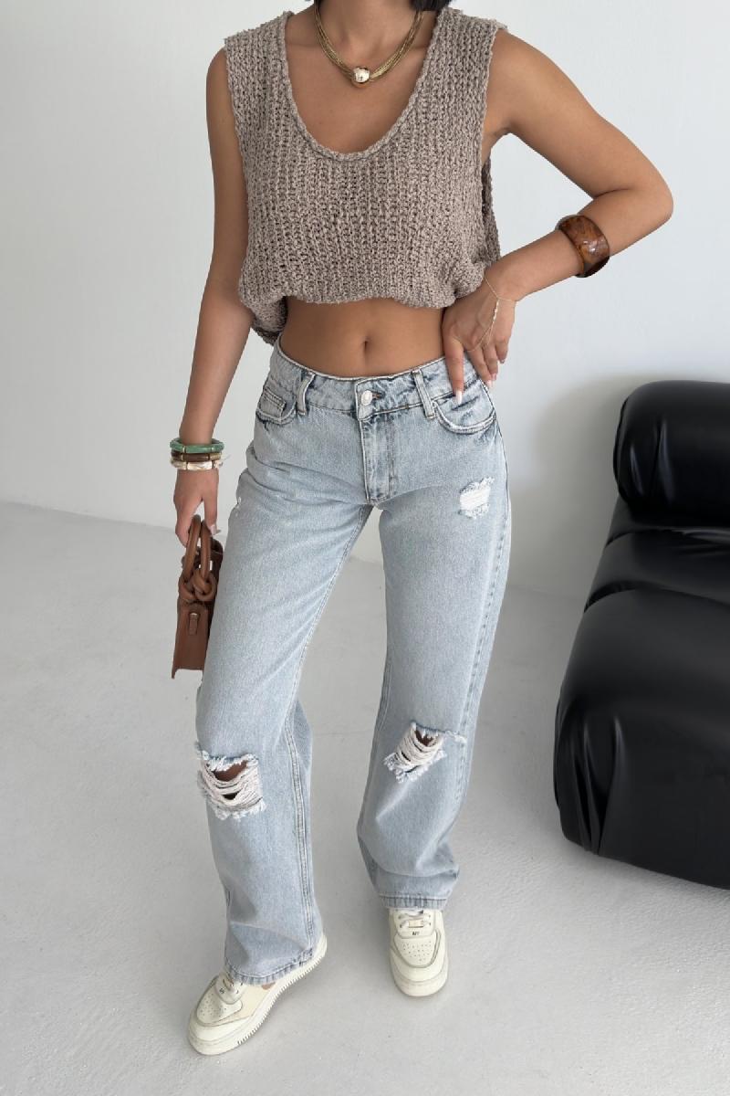 Dames jeans high waist